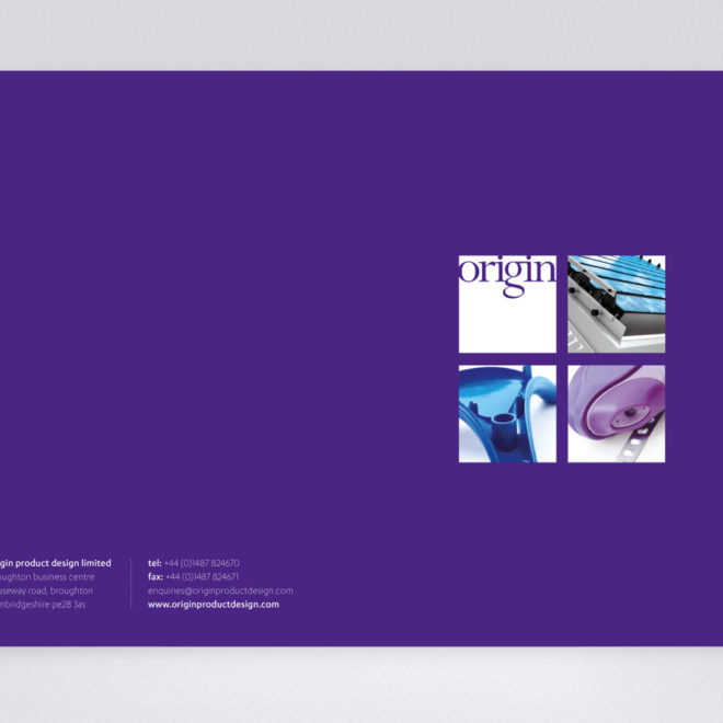 freelance-graphic-designer-cambridgeshire-recolo-origin-product-design-brochure-cover